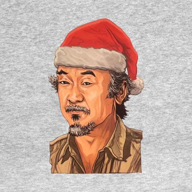 mr miyagi christmas by iritaliashemat